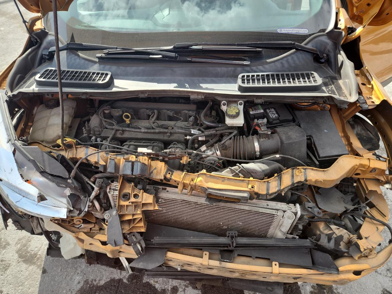 2016 Ford Escape S VIN: 1FMCU0F72GUA27544 Lot: 93687165