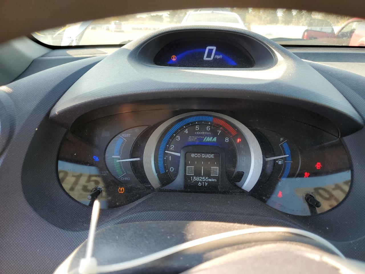 2010 Honda Insight Ex VIN: JHMZE2H71AS001927 Lot: 91524075