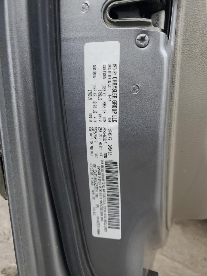 2014 Chrysler Town & Country Touring VIN: 2C4RC1BG1ER359224 Lot: 91738265