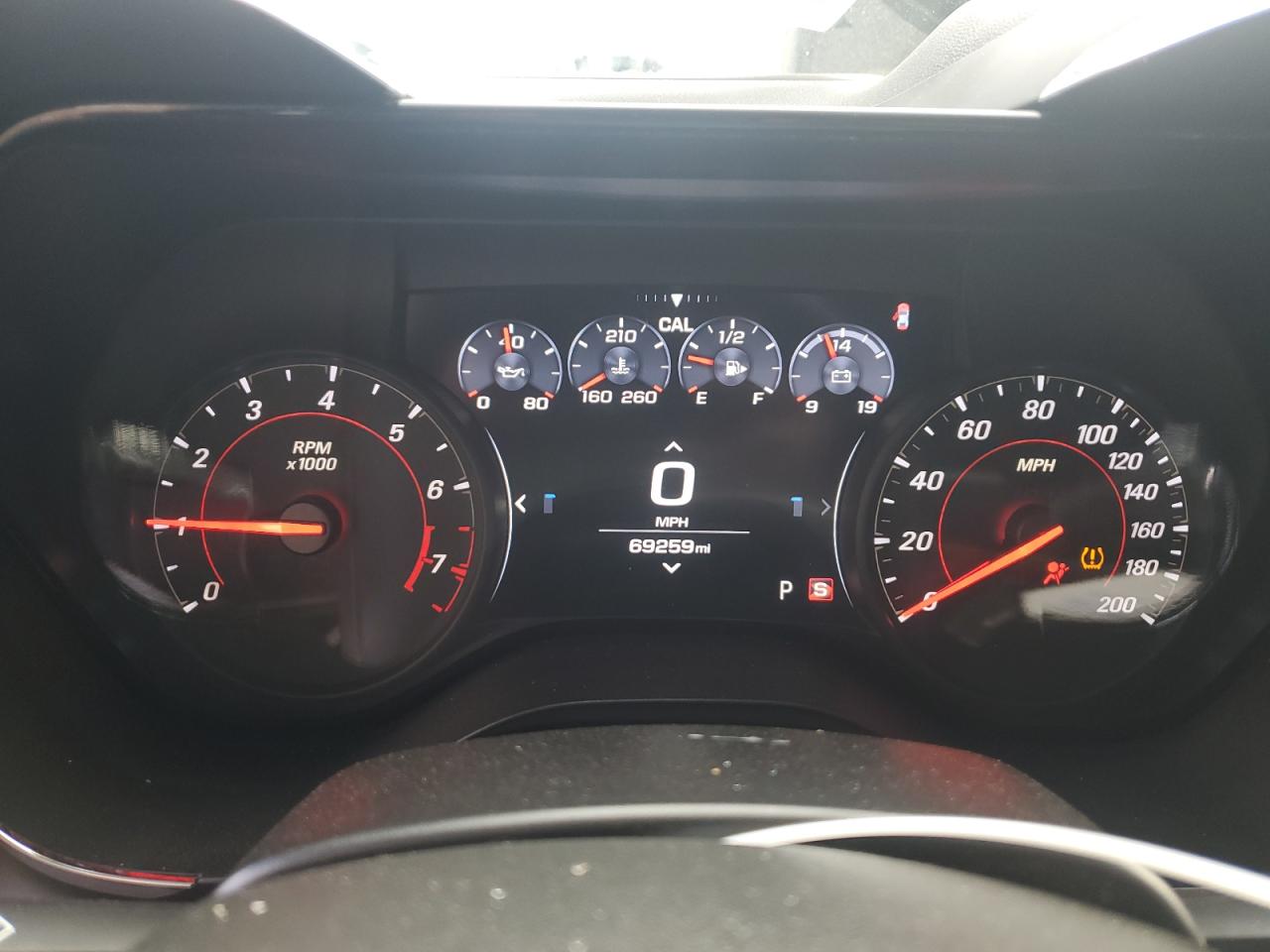 2019 Chevrolet Camaro Ss VIN: 1G1FH1R79K0141394 Lot: 91560405