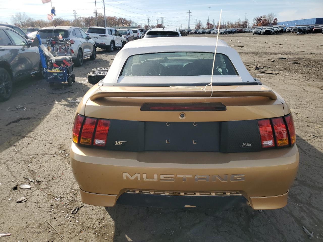 2000 Ford Mustang VIN: 1FAFP4446YF219490 Lot: 91240845