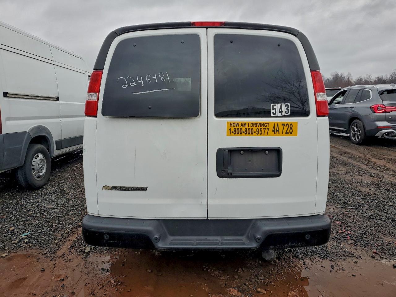 2022 Chevrolet Express G3500 Ls VIN: 1GAZGNFP2N1189121 Lot: 94598765