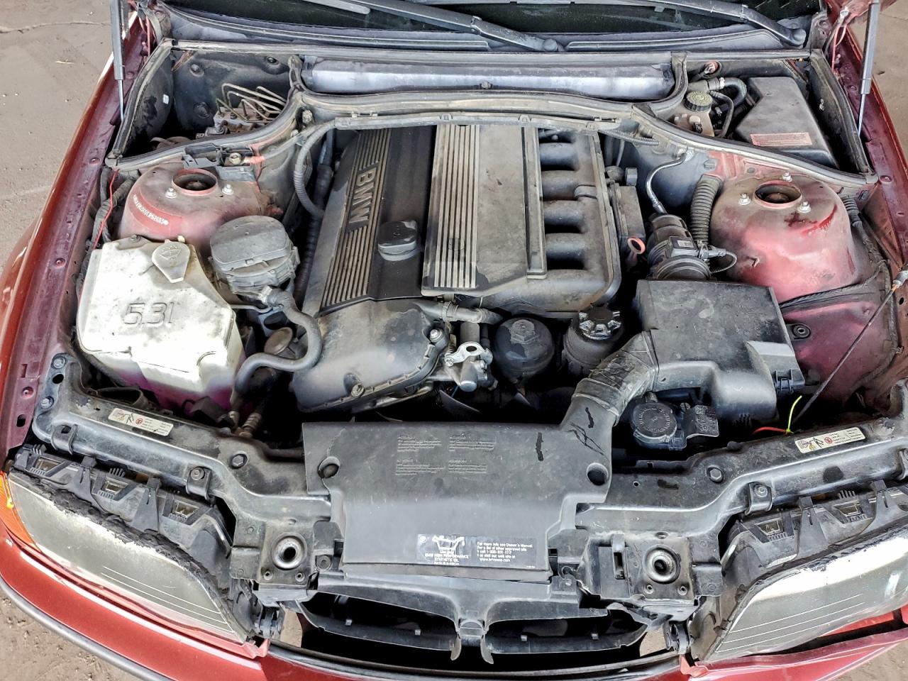 2000 BMW 328 I VIN: WBAAM5340YJR62483 Lot: 94809675