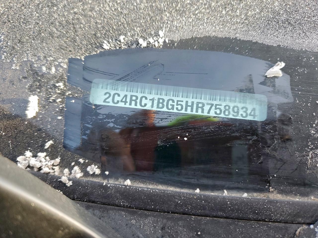 2017 Chrysler Pacifica Touring L VIN: 2C4RC1BG5HR758934 Lot: 94309315