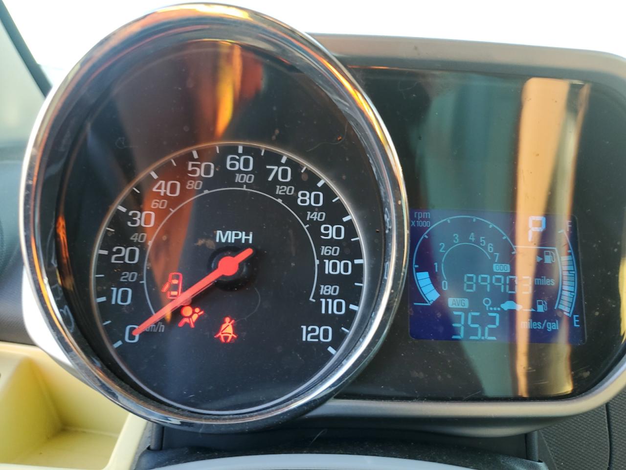 2014 Chevrolet Spark Ls VIN: KL8CB6S93EC462301 Lot: 91527115