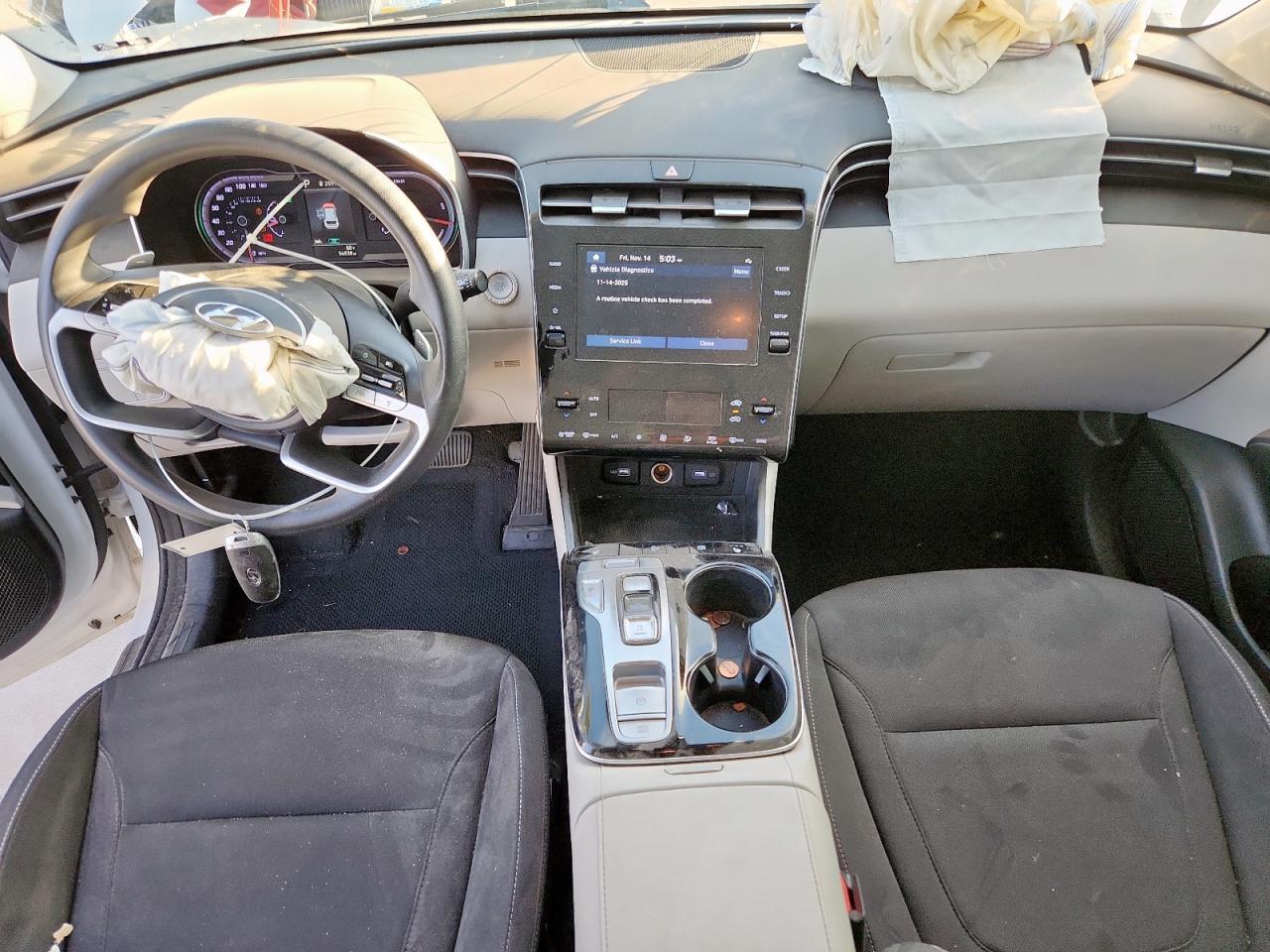 2022 Hyundai Tucson Blue VIN: KM8JBCA13NU041922 Lot: 92865415