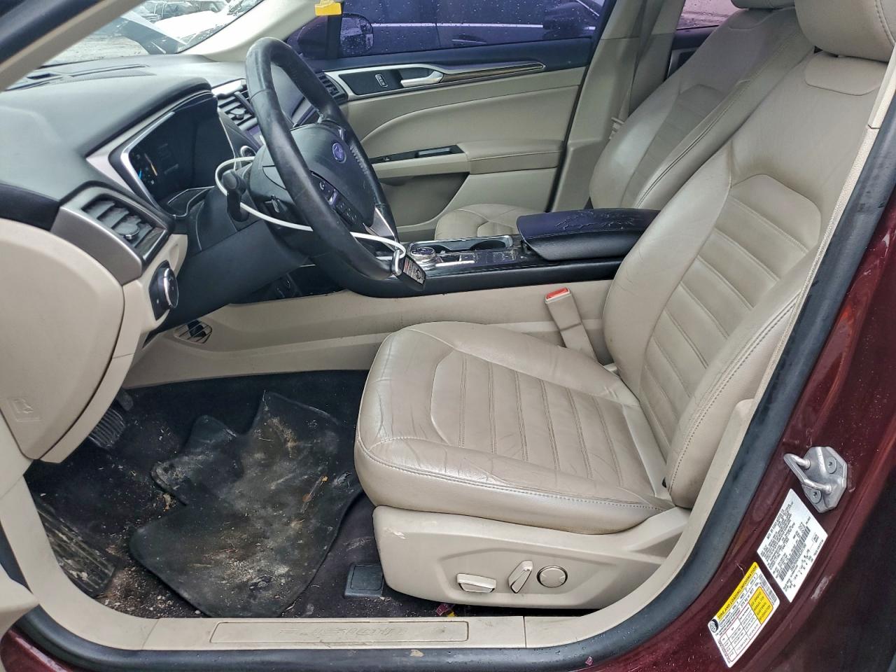 2017 Ford Fusion Se VIN: 3FA6P0HD4HR341500 Lot: 94476375