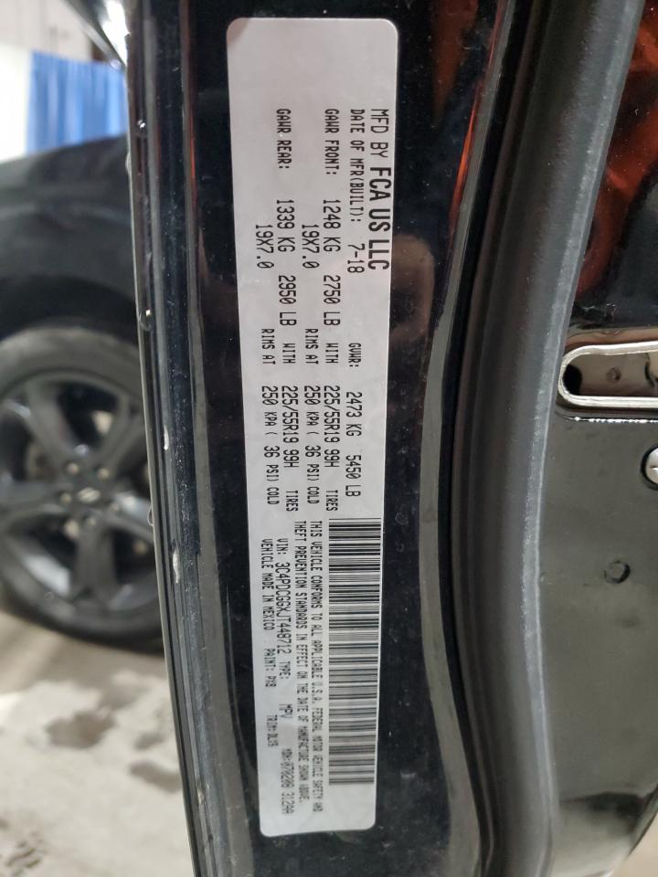 2018 Dodge Journey Crossroad VIN: 3C4PDCGGXJT448712 Lot: 91713365