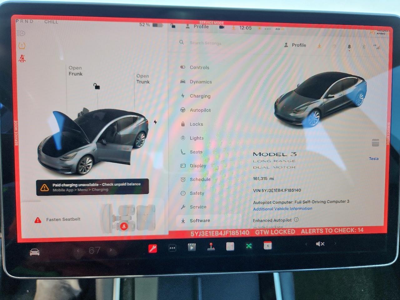 2018 Tesla Model 3 VIN: 5YJ3E1EB4JF185140 Lot: 91097495