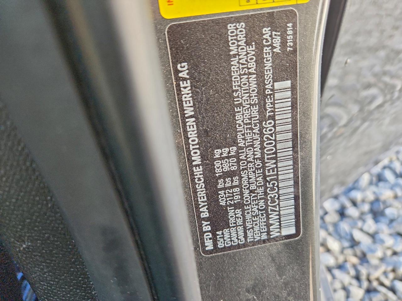 2014 Mini Cooper S Countryman VIN: WMWZC3C51EWT00266 Lot: 93279755