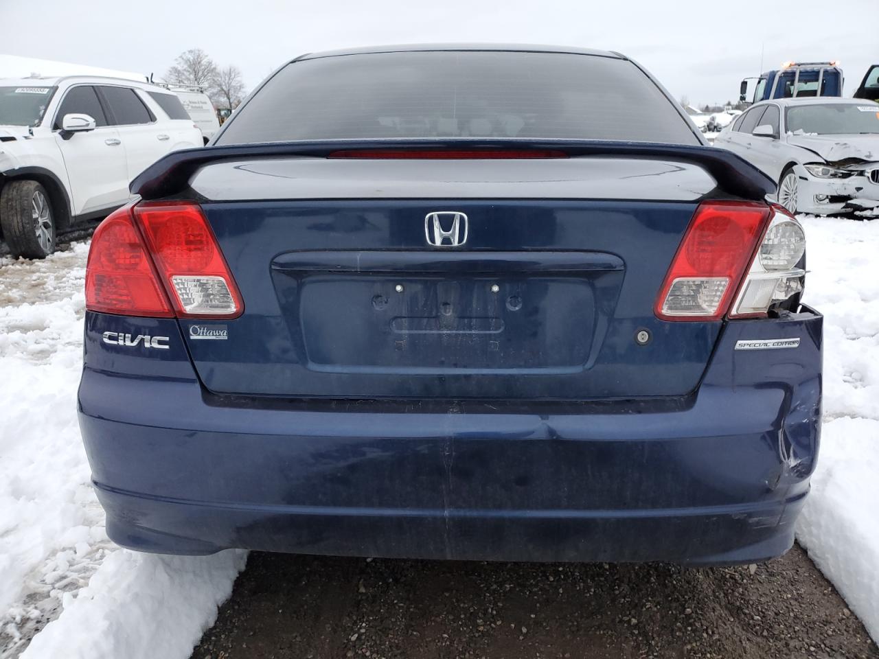 2004 Honda Civic Dx Vp VIN: 2HGES16394H927203 Lot: 91909555