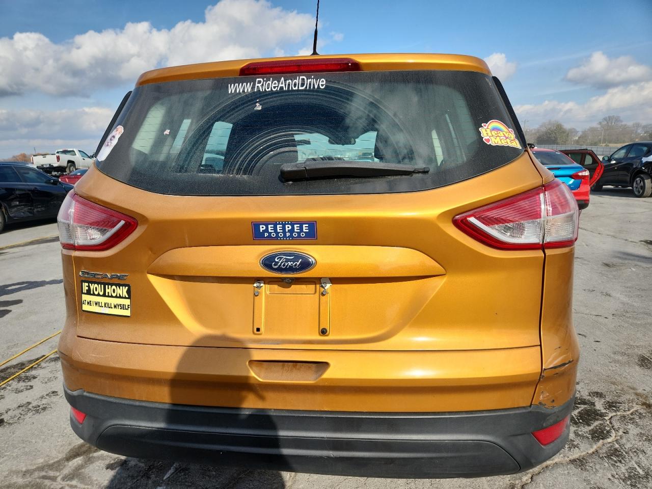 2016 Ford Escape S VIN: 1FMCU0F72GUA27544 Lot: 93687165