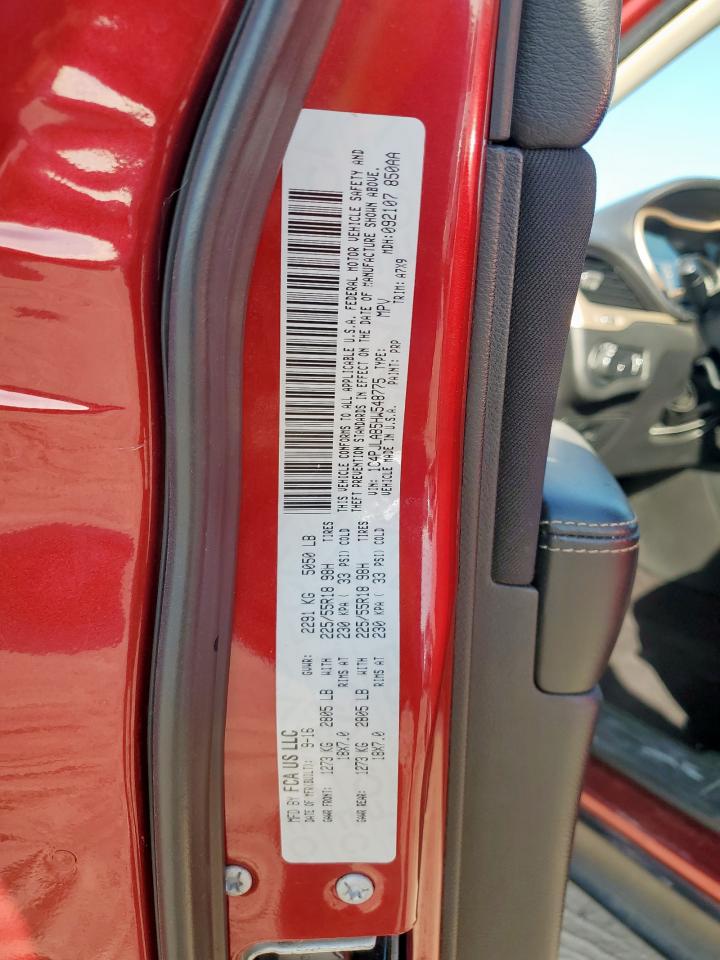 2017 Jeep Cherokee Sport VIN: 1C4PJLAB5HW548775 Lot: 91732445