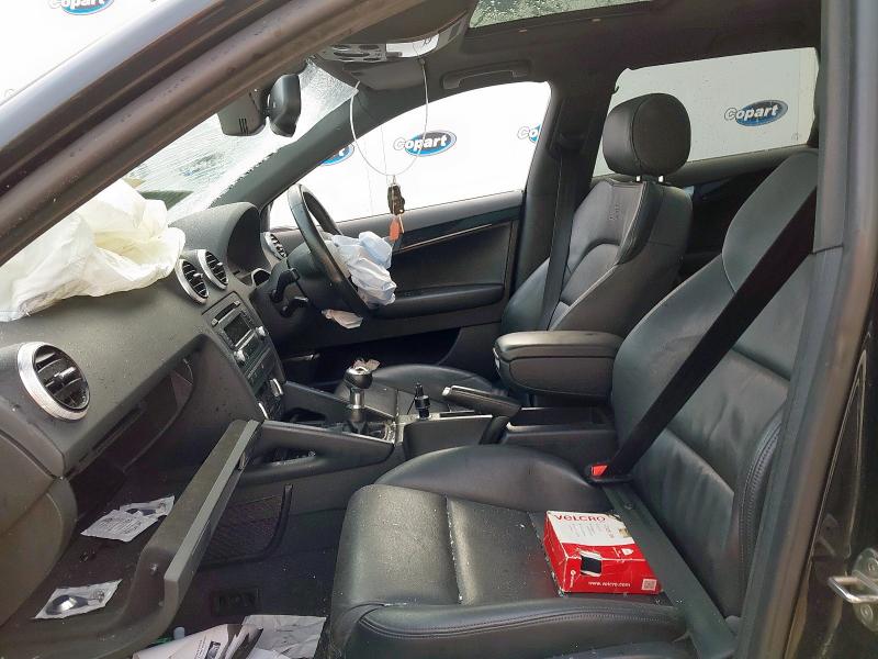 2012 AUDI A3 2.0 TDI 170 BLACK EDITION 5DR [START STOP]