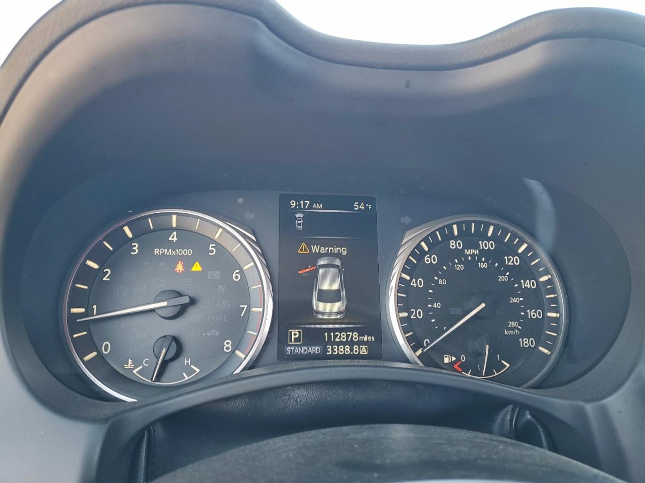 2019 Infiniti Q50 Pure VIN: JN1CV7AP9KM110059 Lot: 91108365