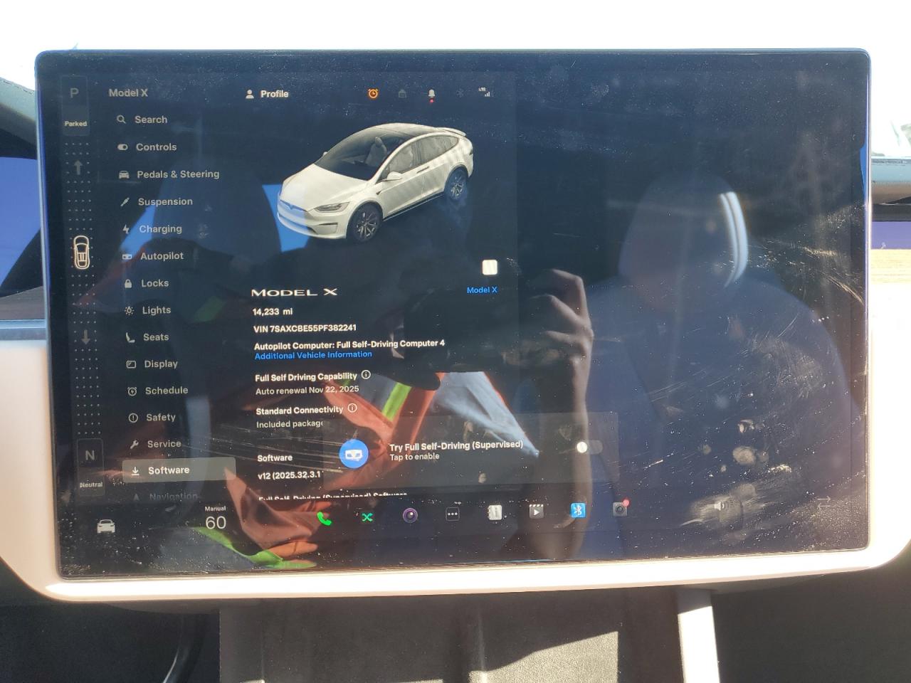 2023 Tesla Model X VIN: 7SAXCBE55PF382241 Lot: 90514715