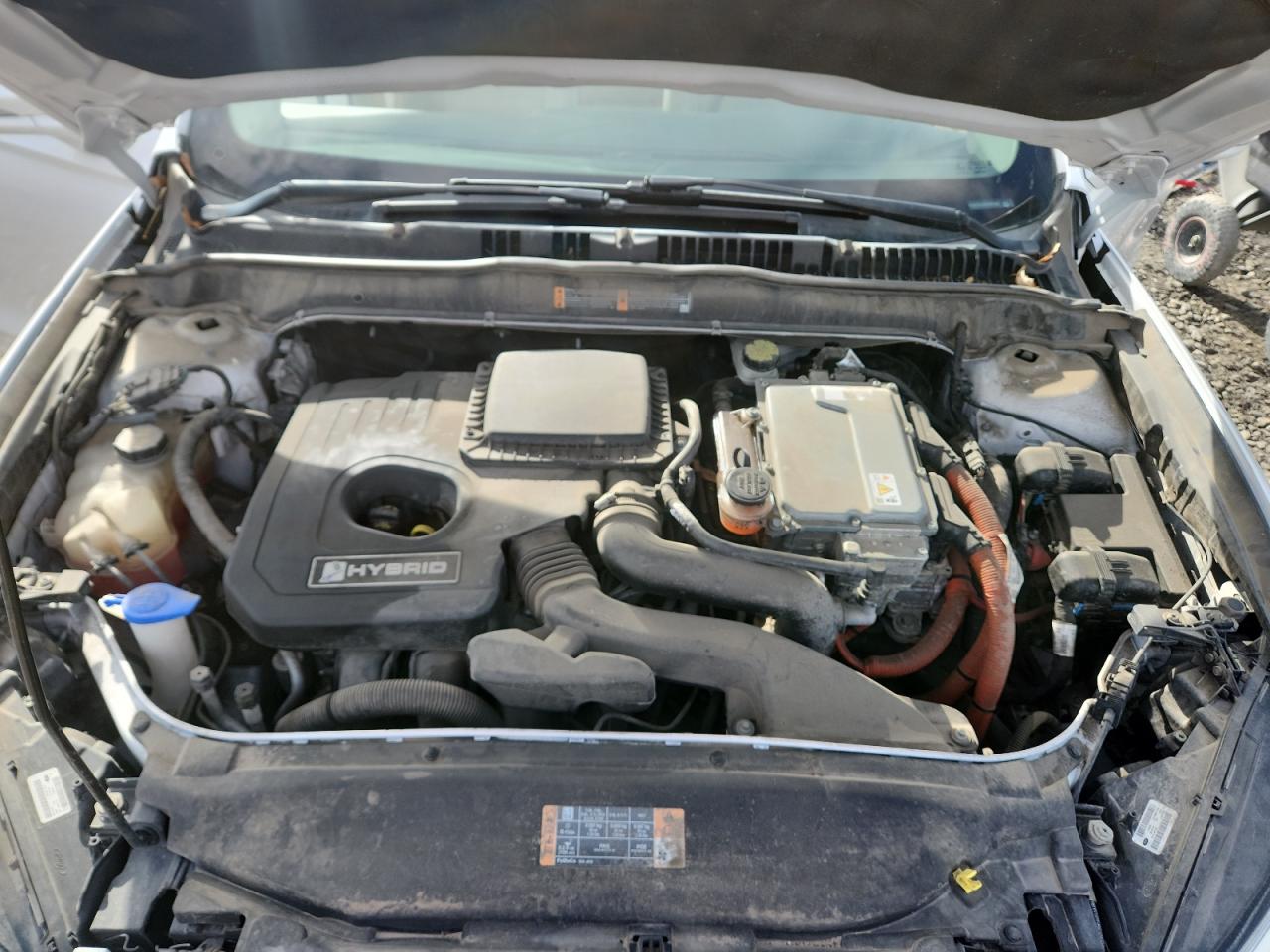 2014 Ford Fusion Se Hybrid VIN: 3FA6P0LUXER391837 Lot: 93102295