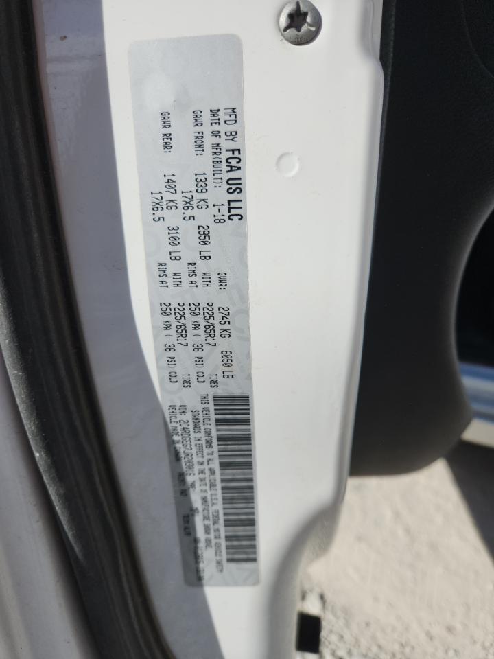 2018 Dodge Grand Caravan Gt VIN: 2C4RDGEG7JR203016 Lot: 91996955