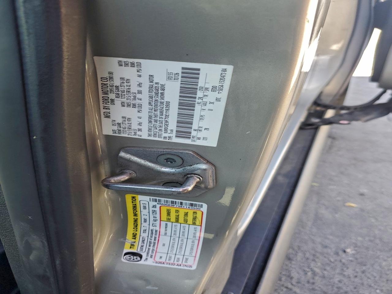 2014 Ford Transit Connect Xlt VIN: NM0GE9F70E1163500 Lot: 94254745