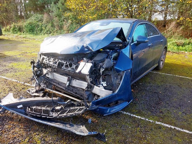 2022 MERCEDES-BENZ CLA CLA 200 AMG LINE PREMIUM 4DR TIP AUTO for sale at Copart SANDTOFT