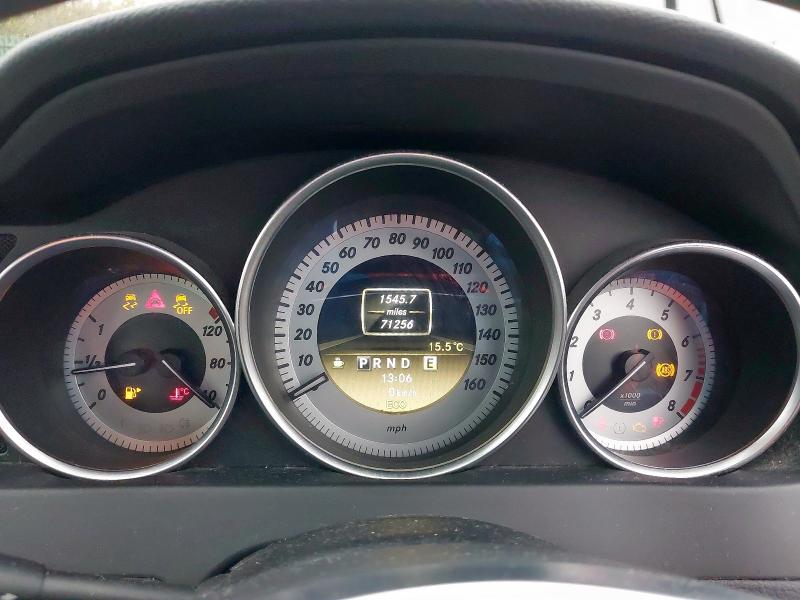 2012 MERCEDES-BENZ C CLASS C180 BLUEEFFICIENCY SPORT 5DR AUTO