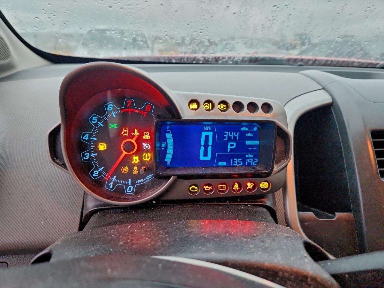 2015 Chevrolet Sonic Lt VIN: 1G1JC6SH3F4124503 Lot: 93521325