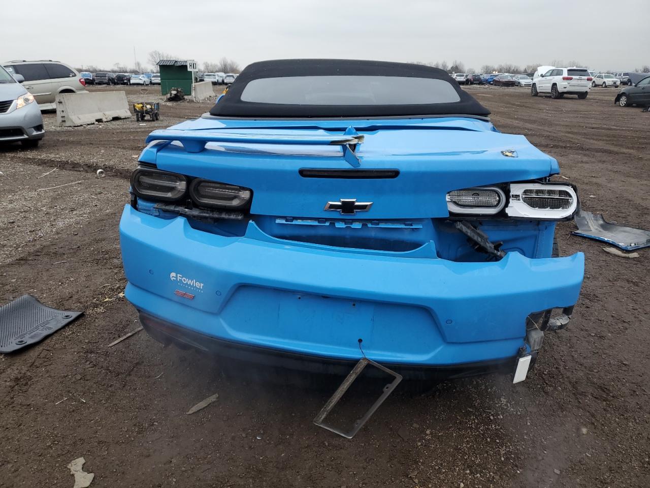 2022 Chevrolet Camaro Ss VIN: 1G1FH3D78N0130703 Lot: 93615455
