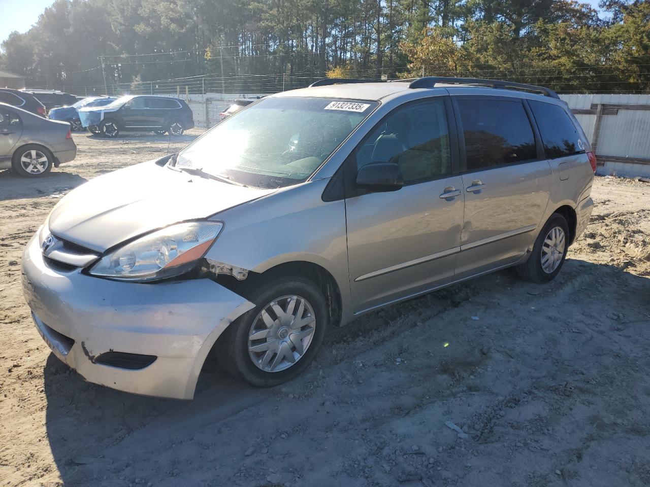 2007 Toyota Sienna Ce VIN: 5TDZK23C57S072970 Lot: 91327335