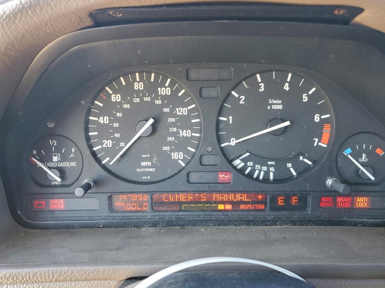 1991 BMW 525 I Automatic VIN: WBAHD6319MBJ59864 Lot: 94555745