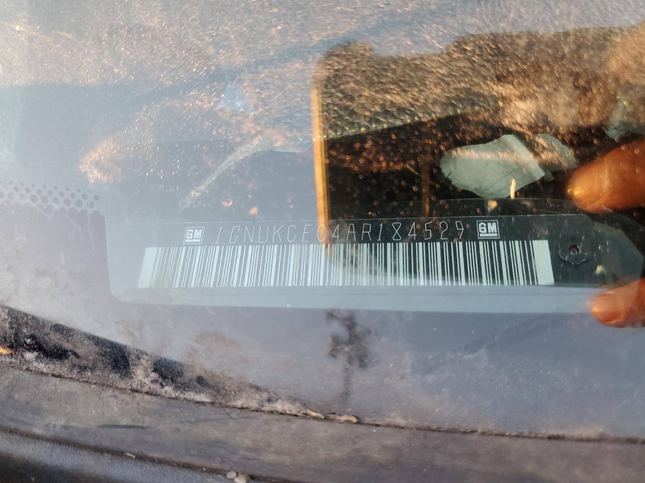 2010 Chevrolet Tahoe K1500 Ltz VIN: 1GNUKCE04AR184529 Lot: 92469185