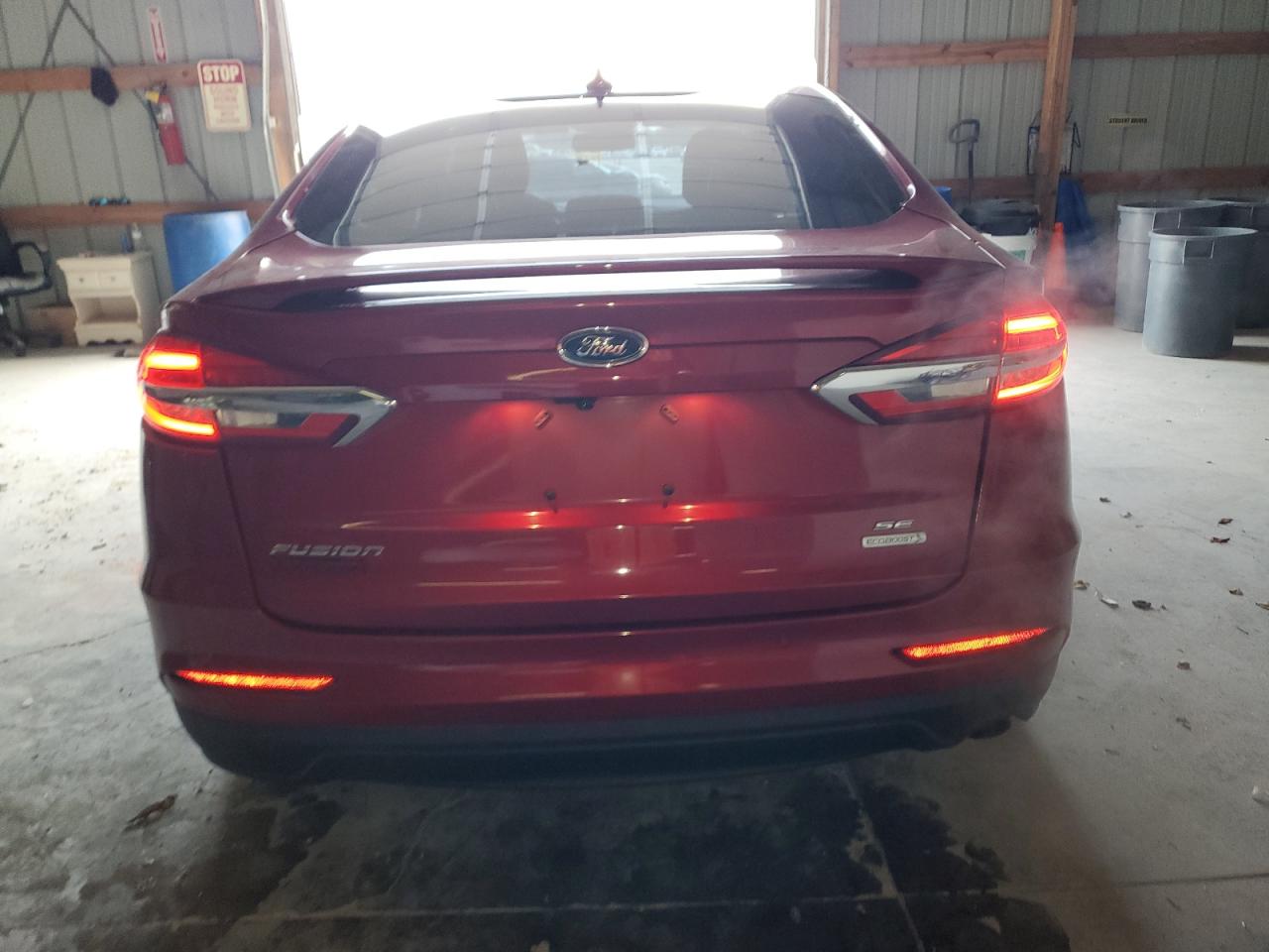 2020 Ford Fusion Se VIN: 3FA6P0HD6LR163887 Lot: 92107785