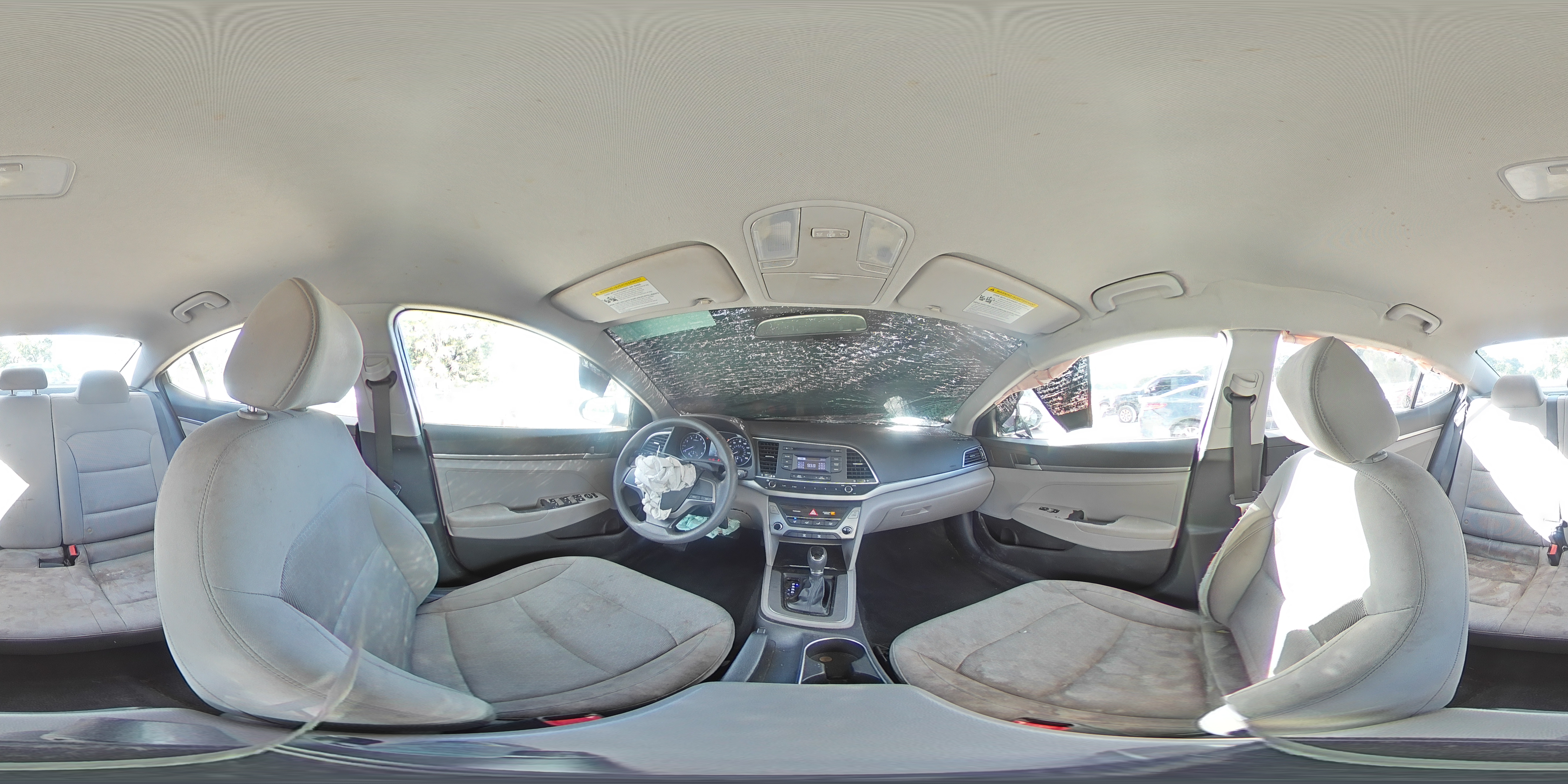 2017 Hyundai Elantra Se VIN: KMHD74LF0HU152297 Lot: 92057135