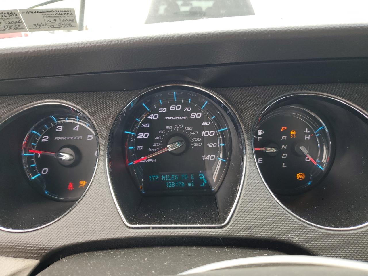 2011 Ford Taurus Se VIN: 1FAHP2DW0BG190231 Lot: 93547745