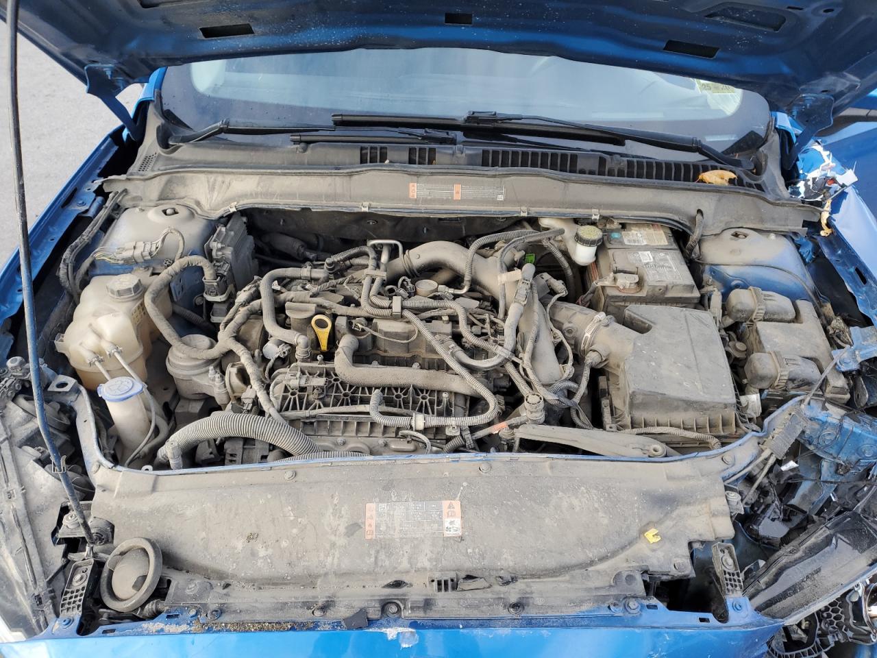 2019 Ford Fusion Se VIN: 3FA6P0HD7KR243410 Lot: 92848545