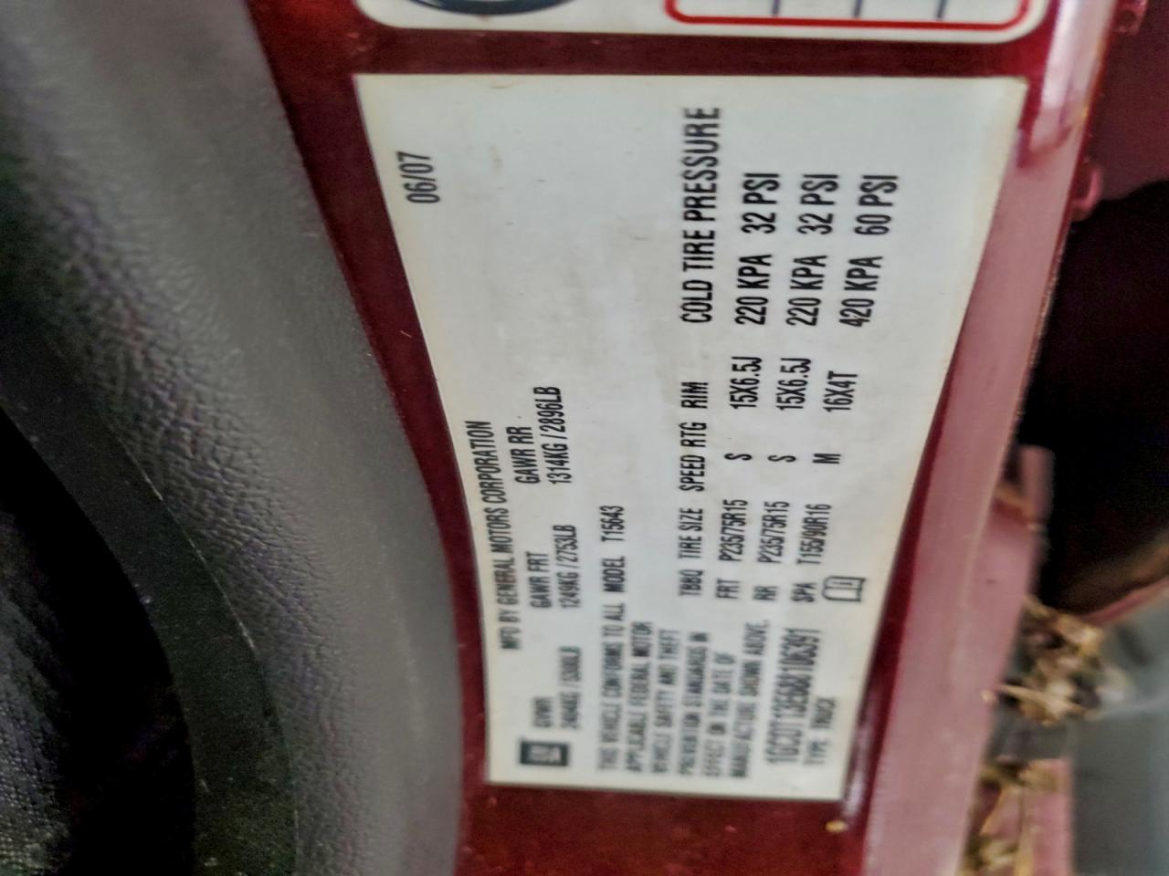 2008 Chevrolet Colorado VIN: 1GCDT13E688106391 Lot: 93764615