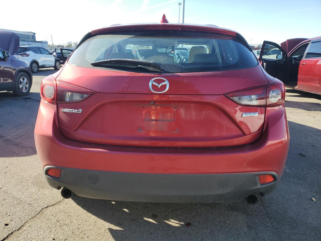 2014 Mazda 3 Grand Touring VIN: JM1BM1M33E1101574 Lot: 92787565