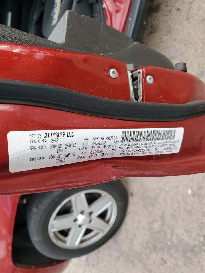 2008 Jeep Compass Sport VIN: 1J8FF47W18D672463 Lot: 92471355