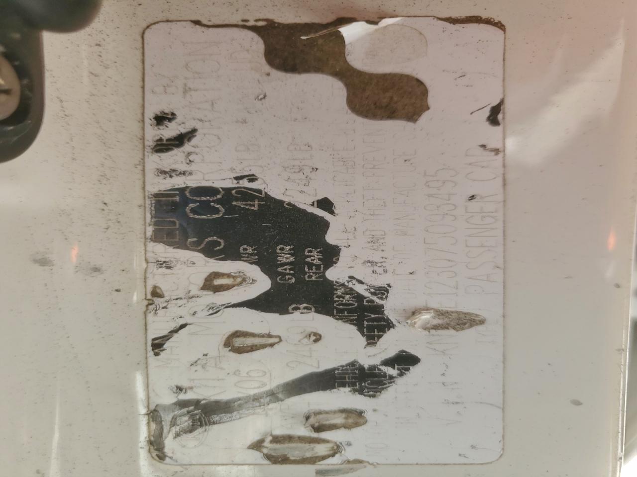 2007 Kia Optima Lx VIN: KNAGE123075093495 Lot: 94385435