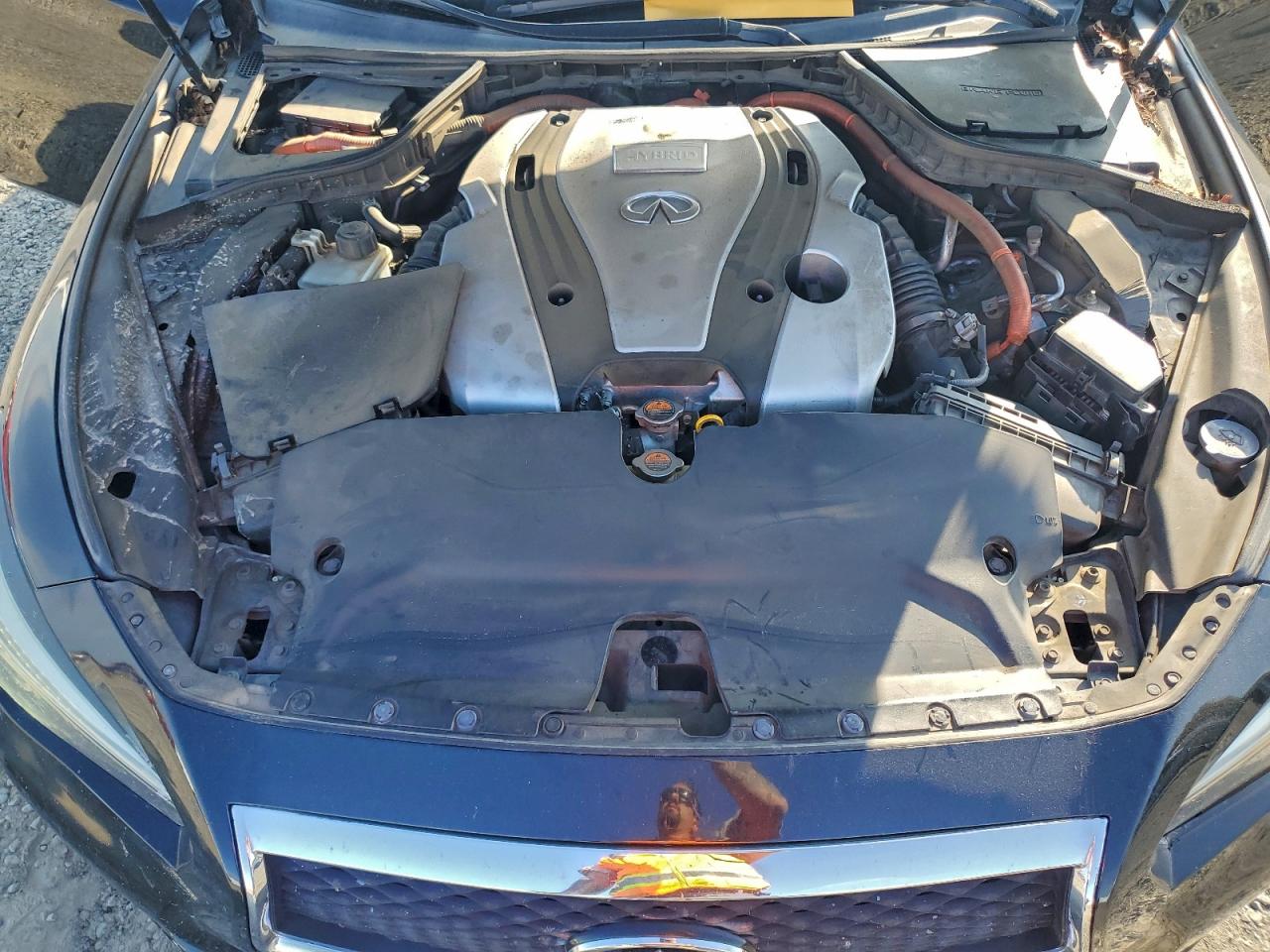 2014 Infiniti Q50 Hybrid Premium VIN: JN1AV7AP2EM691383 Lot: 93996755