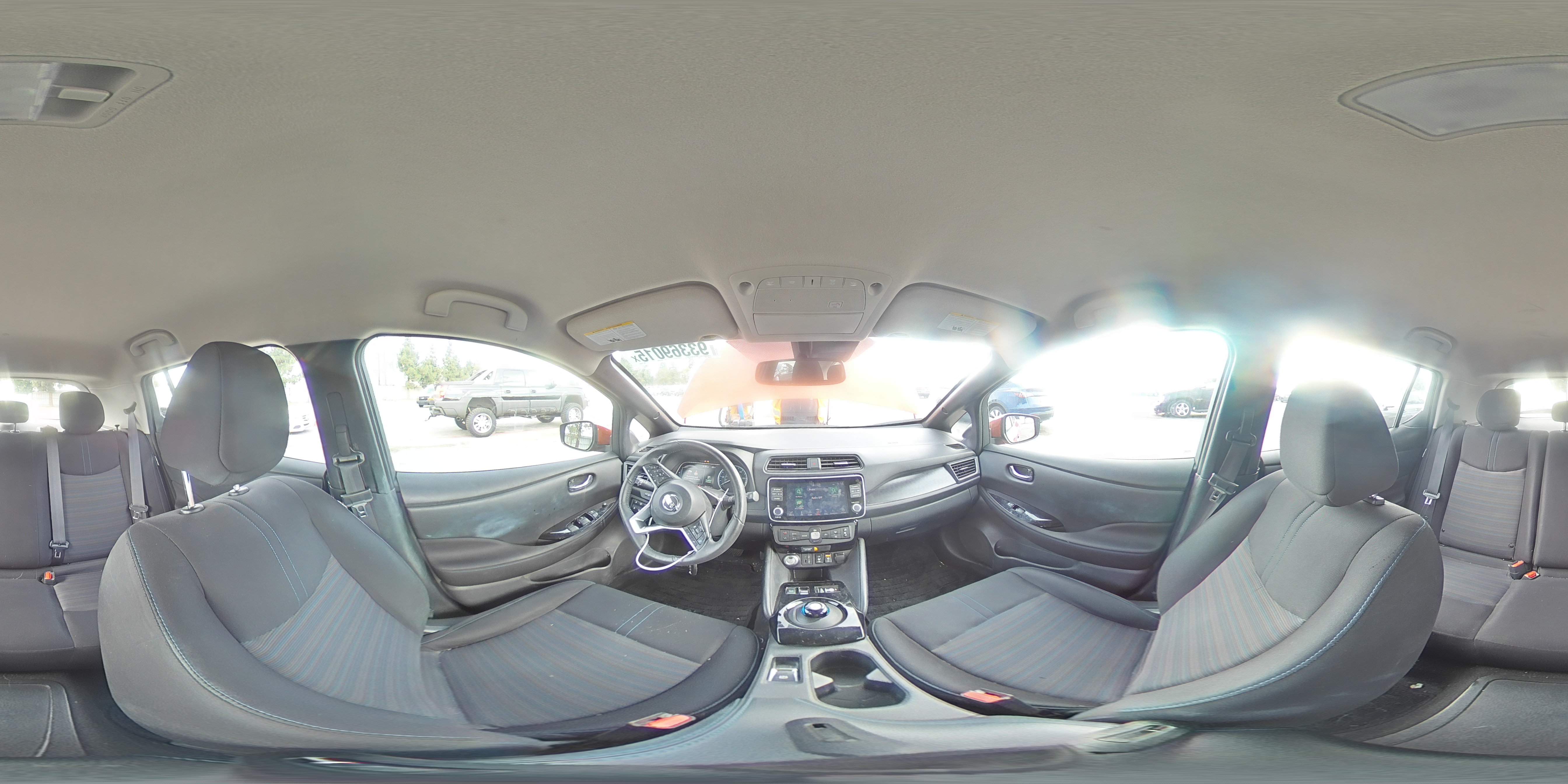 2022 Nissan Leaf Sv VIN: 1N4AZ1CV9NC551885 Lot: 93369015