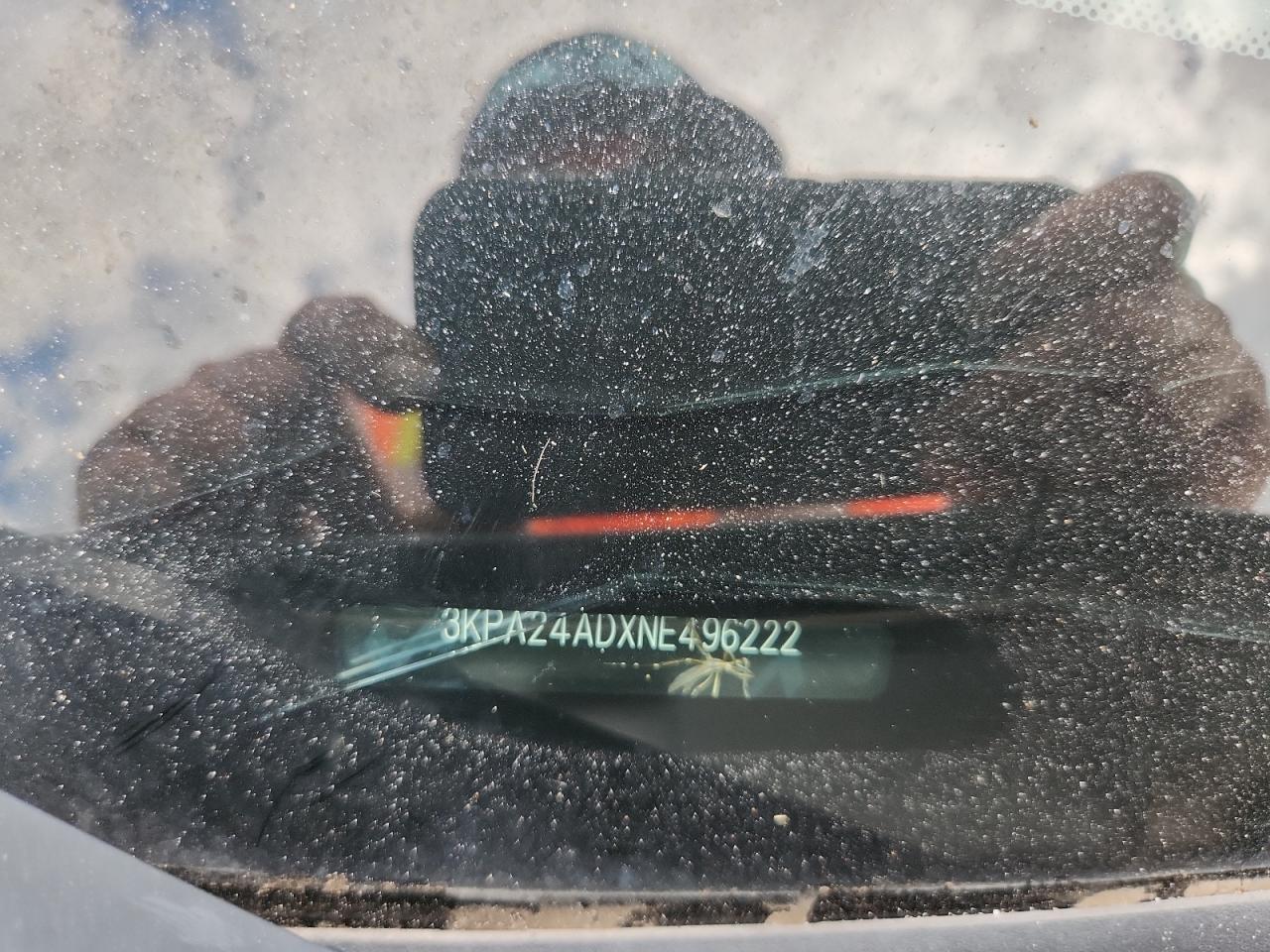 2022 Kia Rio Lx VIN: 3KPA24ADXNE496222 Lot: 91281565