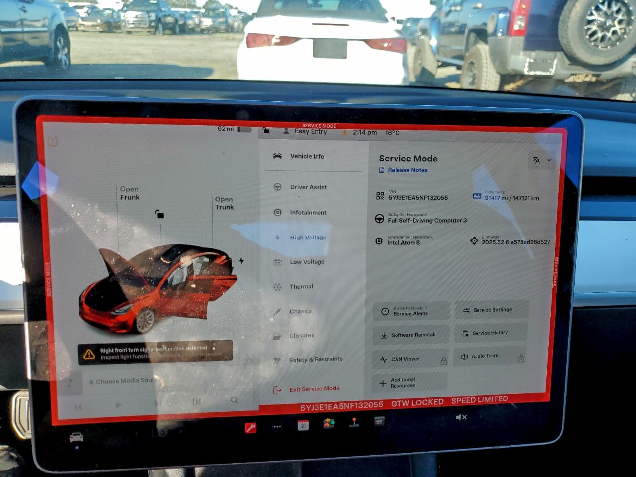 2022 Tesla Model 3 VIN: 5YJ3E1EA5NF132055 Lot: 94121285