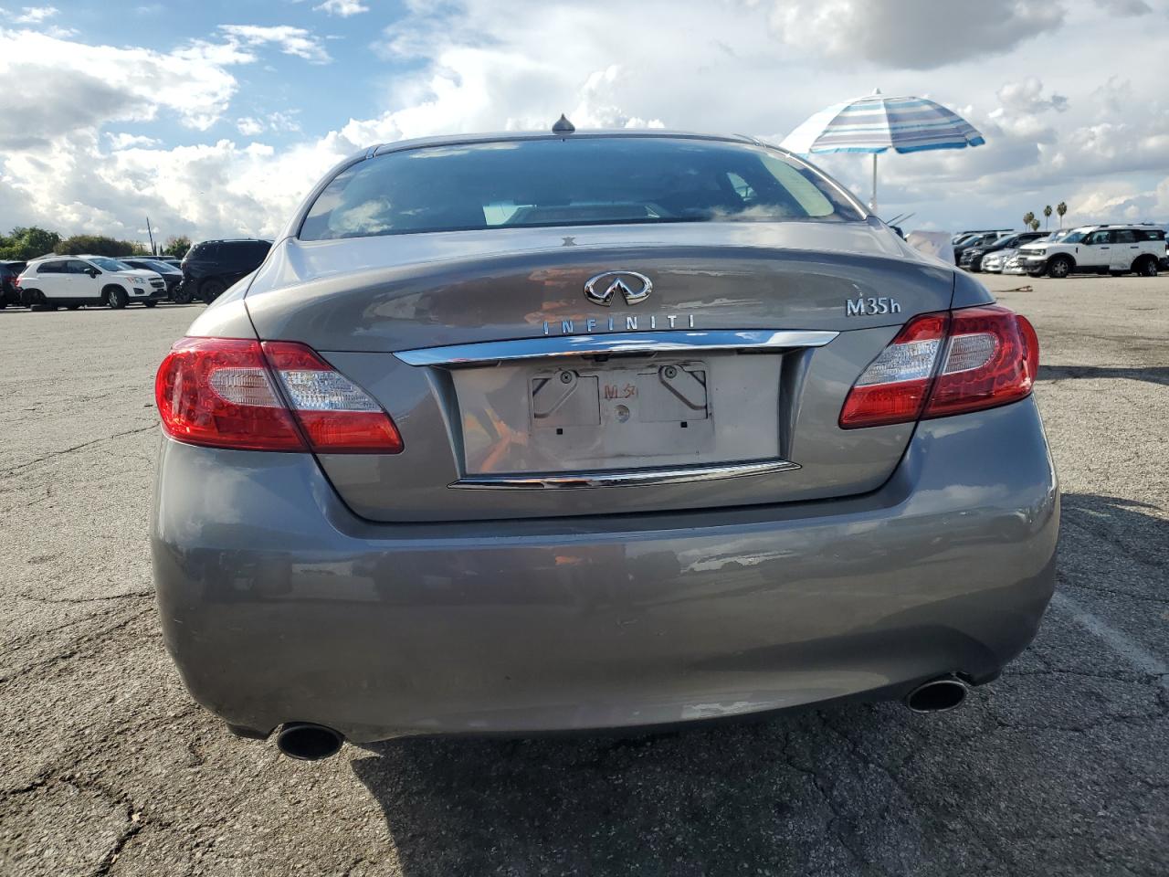 2012 Infiniti M35H VIN: JN1EY1AP9CM910343 Lot: 92747345