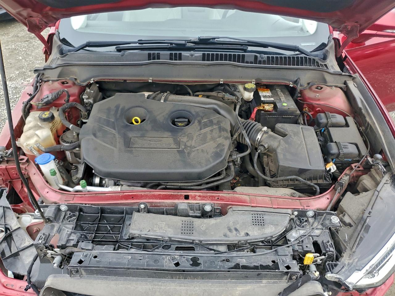 2017 Ford Fusion Titanium VIN: 3FA6P0K99HR207487 Lot: 93848875