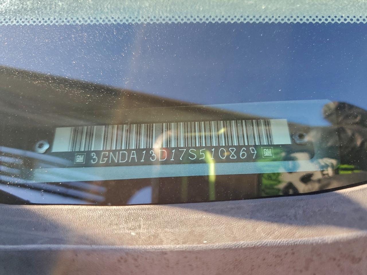 2007 Chevrolet Hhr Ls VIN: 3GNDA13D17S510869 Lot: 94573755