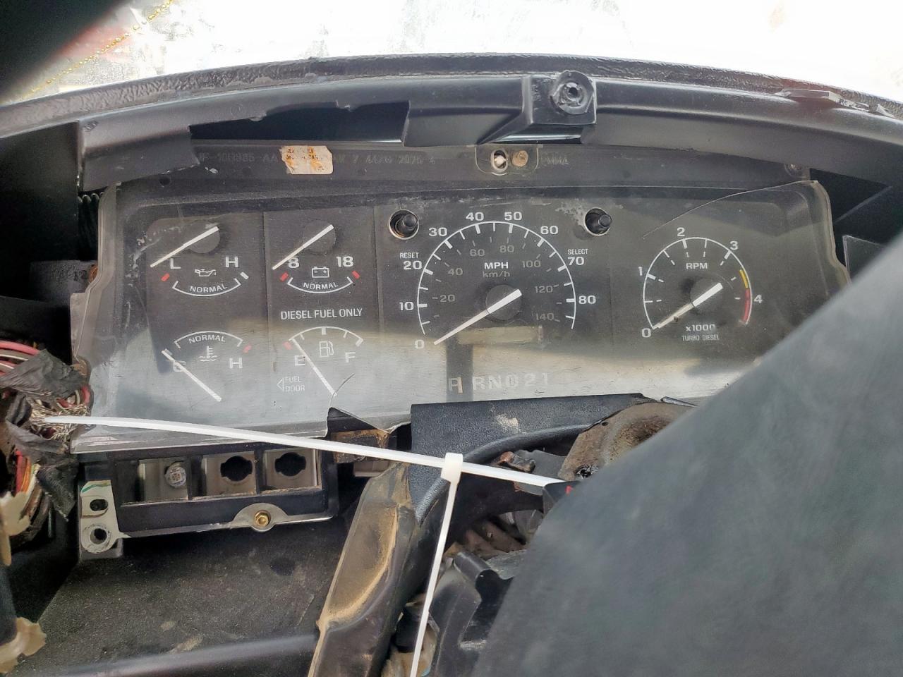 1997 Ford F250 VIN: 1FTHX25F2VEA78006 Lot: 93336495