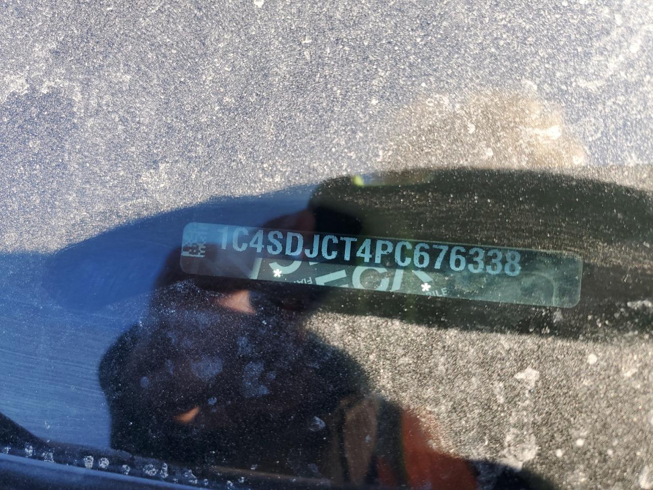 2023 Dodge Durango R/T VIN: 1C4SDJCT4PC676338 Lot: 93403915