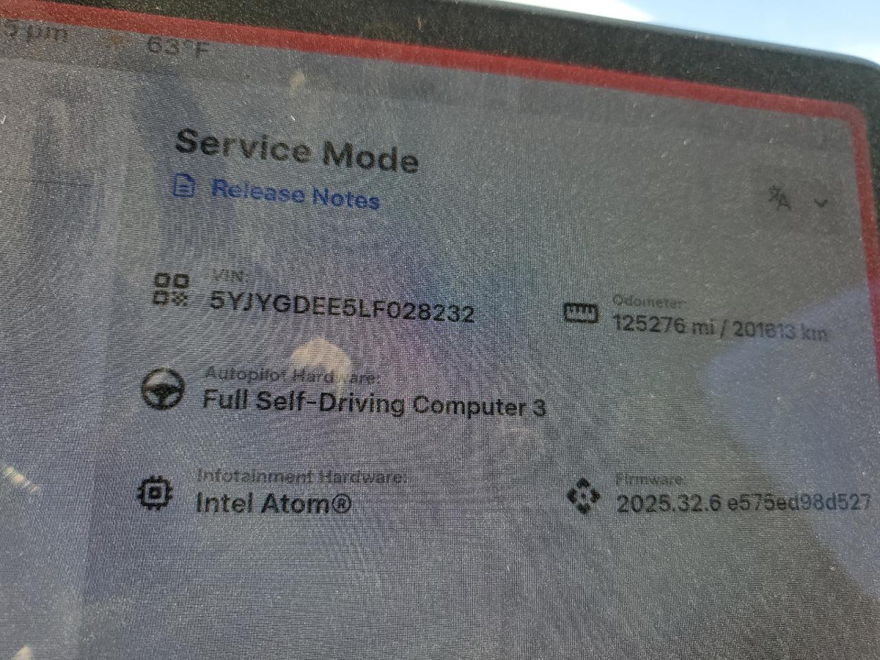 2020 Tesla Model Y VIN: 5YJYGDEE5LF028232 Lot: 90942295