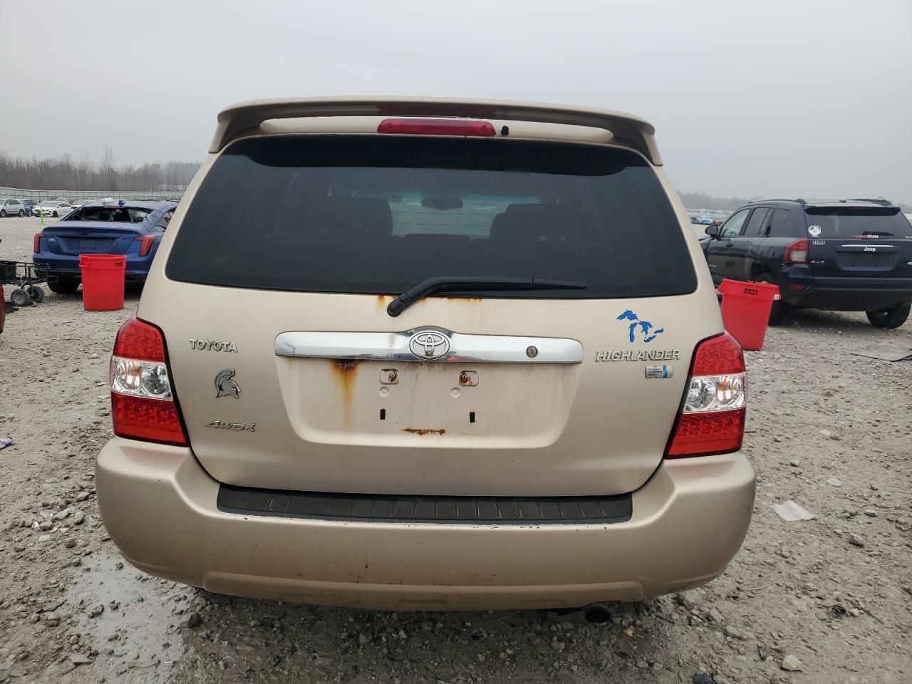 2006 Toyota Highlander Hybrid VIN: JTEEW21A660013122 Lot: 93524245