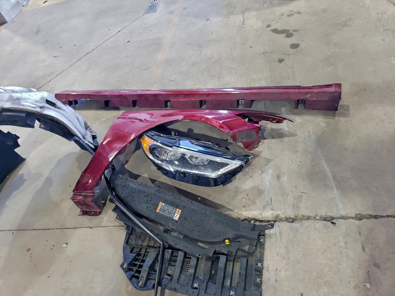 2019 Ford Fusion Titanium VIN: 3FA6P0RU5KR265761 Lot: 93402395